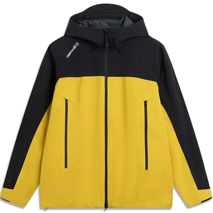 劲浪体育李宁男女山地户外单层冲锋衣运动休闲夹克外套AEMV033-6