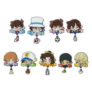 灵动创想名侦探柯南正版周边谷子生日礼物盲盒创意趣味便签本夹子