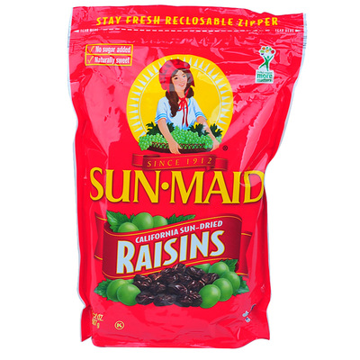 进口阳光少女无籽葡萄干提子干