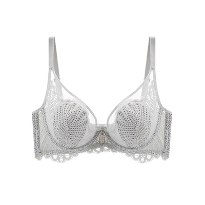 法式大码聚拢收副乳防下垂文胸罩