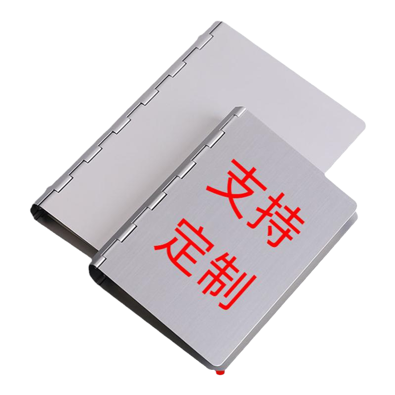 铝合金活页本a5笔记本本子b5记事本商务办公可拆卸工作会议记录本