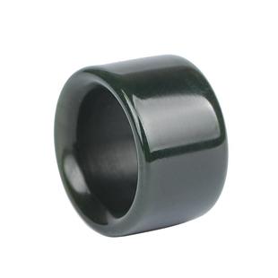 宛玉魂天然玉扳指男士和田玉扳指玉戒指大气玉石指环把玩件