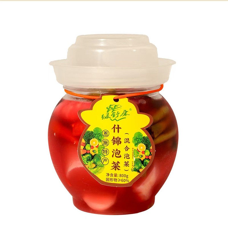 恩施什锦泡菜酸萝卜混搭带酸水