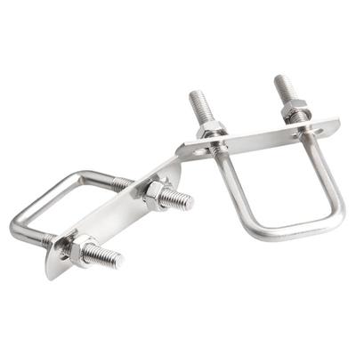 304不锈钢u型螺丝方卡直角