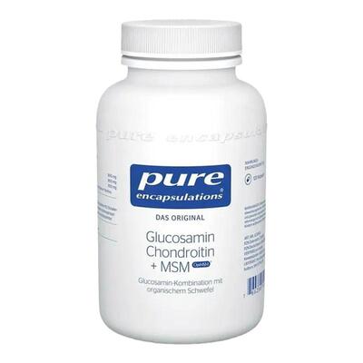 欧洲直邮雀巢倍宜pure氨糖软骨素MSM有机硫关节骨骼胶囊120粒保健