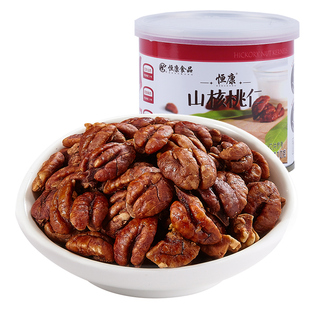 恒康食品  山核桃仁110g罐装奶油味小核桃仁肉坚果零食新货2025