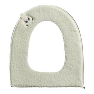 合租房专用马桶坐垫圈软垫秋冬拉链加厚款坐便器垫子防溅尿贴神器