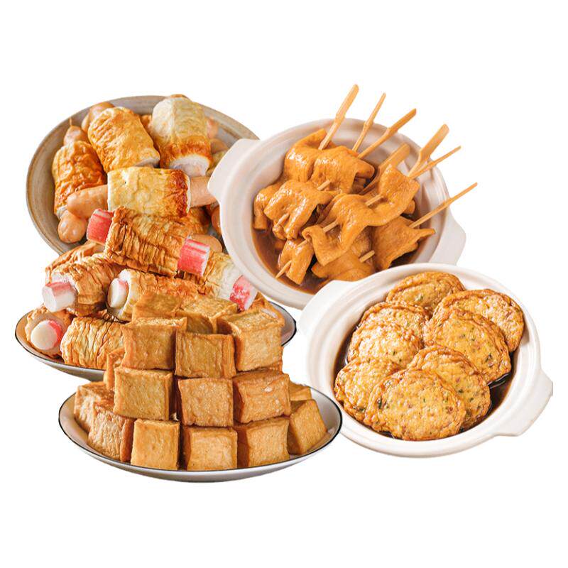 关东煮鱼豆腐章鱼糜日韩火锅食材