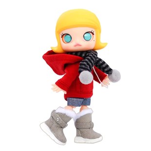 molly ob11运动雪地靴bjd娃鞋子长短靴blythe素体娃娃12分bjd关节