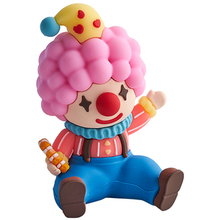 卡通马戏团玩偶汽车小摆件车内饰品办公桌装饰车载现代简约风情绪