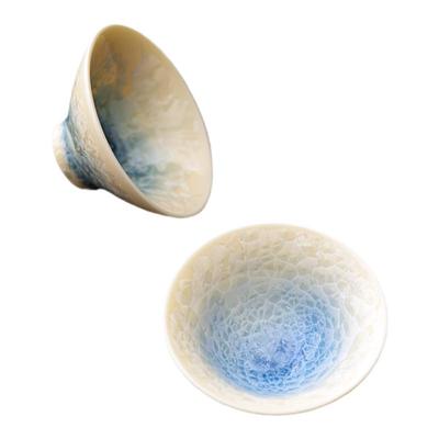 述茗结晶釉茶杯陶瓷小清新