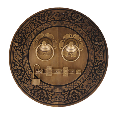 中式纯铜拉手插销大门配件大全