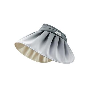 ohsunny防晒帽2026新款女户外防紫外线空顶大帽檐太阳帽贝壳帽子