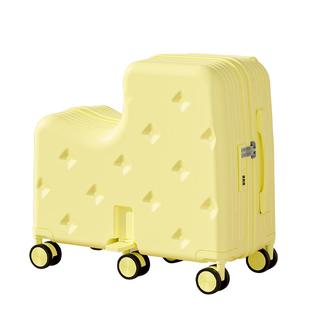 儿童行李箱可坐骑女孩男遛娃神器小型登机2025新款拉杆旅行密码箱