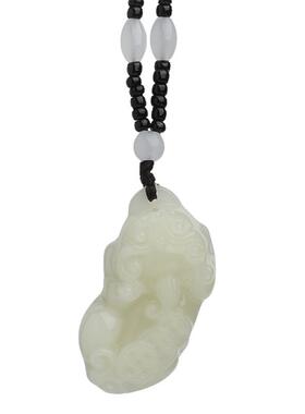 天然和田玉貔貅吊坠男本命年