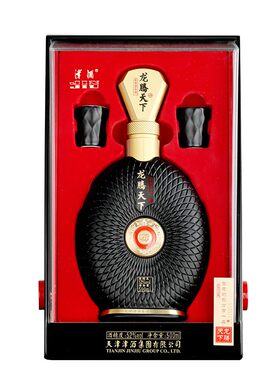 52度津酒龙腾天下礼品装浓香型