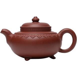 大益 益工坊原矿手工紫砂壶云肩如意 雪华壶 中高端送礼茶壶佳选