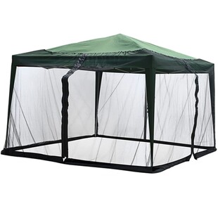 户外帐蓬遮阳伞网罩防蚊虫蚊帐网纱太阳伞天幕蚊帐棚葡萄架网纱罩