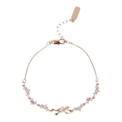 蝴蝶结手链女款轻奢小众精致新款