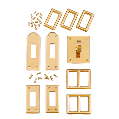 凯莉ado双肩背包锁板日字扣拧锁