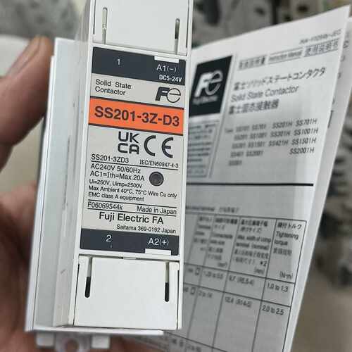 【议价】富士固态继电器SS201-3Z-D3有203个，全新正品原包