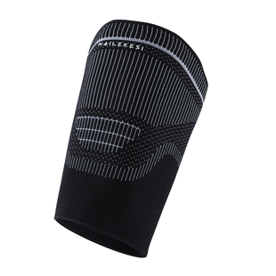 艳茂护大腿套压缩绑腿束缚保护套加压带健身护具扭伤运动专用防滑