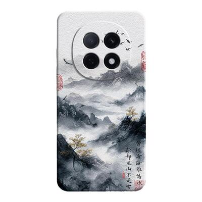 肌理水墨适用oppoA5Pro手机壳A5Por新款oppo5G硅胶PKP110艺术保护套小众高级感oppoPKP男女0pp0全包防摔外壳