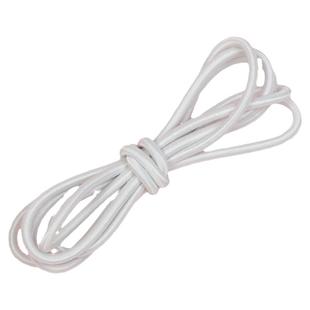 3毫米彩色细松紧绳圆扁高弹力带 红色黑色橡皮筋儿童松紧带绳细圆