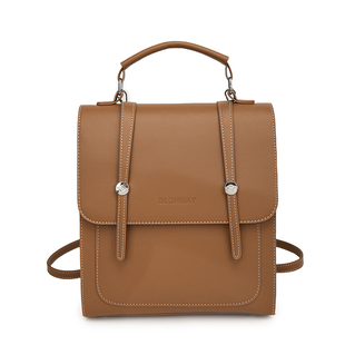 极简高级感立体双肩包ins风简约日系定型背包女生逛街出去玩包包