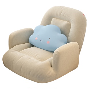 懒人沙发床上靠背椅子打游戏榻榻米折叠座椅地上坐垫久坐神器飘窗