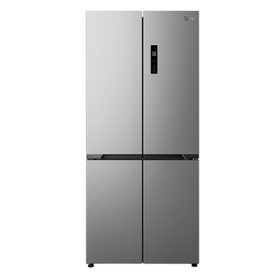美的545十字对开门冰箱一级能效家用四双开门大容量超薄可嵌入式
