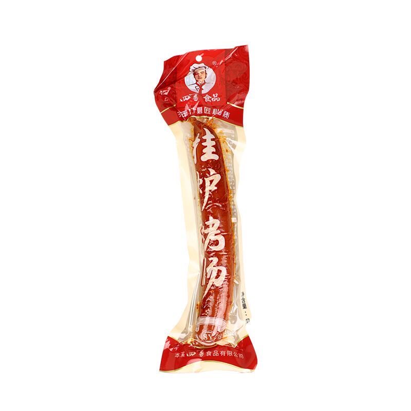 四勇香辣味挂炉烤肠开袋即食150g