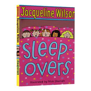 在朋友家过夜 Sleepovers 英国儿童文学女王 小学英语课外阅读 青少年的情绪管理成长小说儿童小说