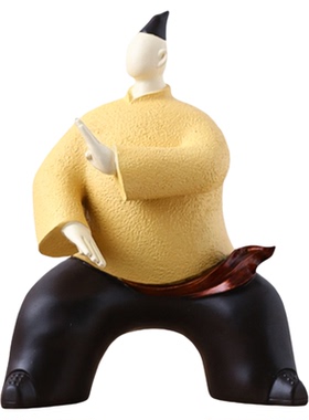 【太极宗师】新中式艺术人物摆件