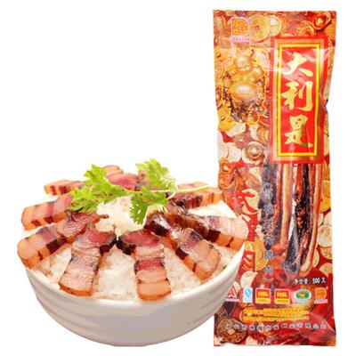 广式香肠500g广味五花腊肉煲仔饭