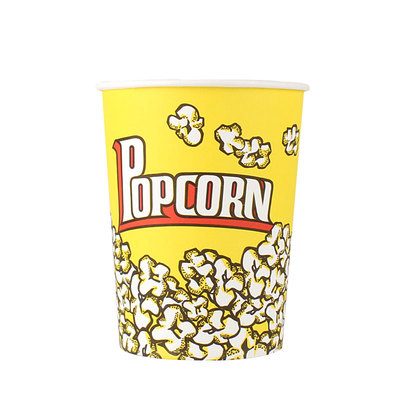 一次性黄色爆米花桶电影院包装袋