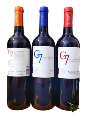 G7智利原装进口红酒葡萄酒