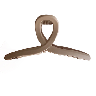 超大号磨砂鲨鱼夹交叉抓夹盘发卡女士后脑勺头发夹子2024新款头饰