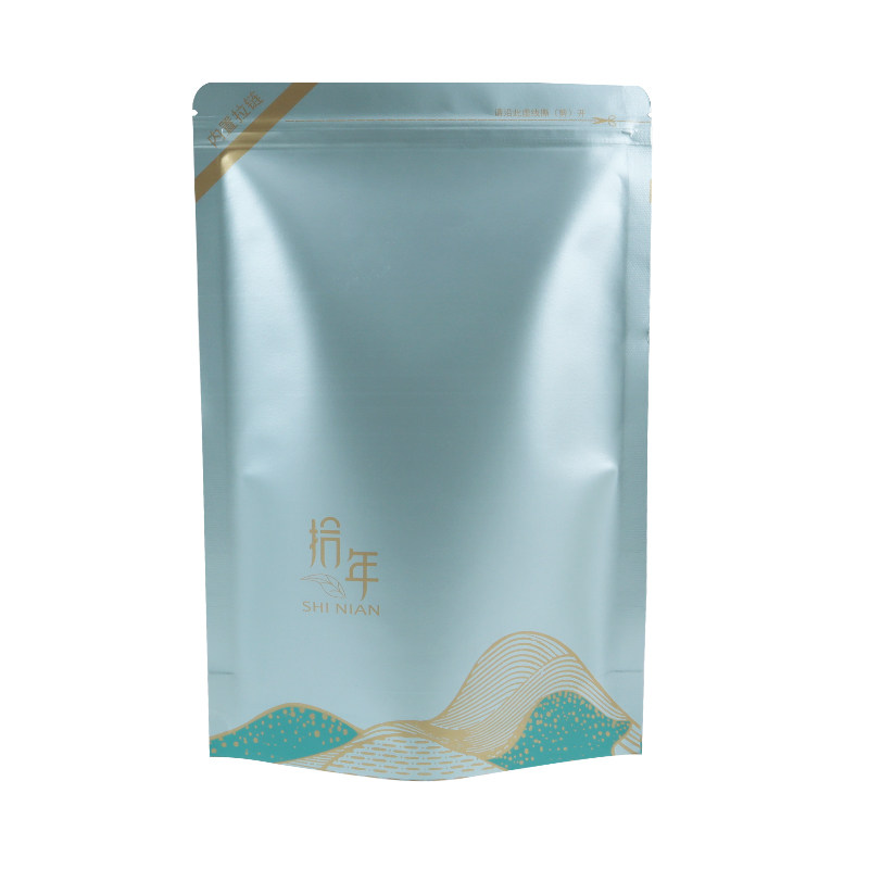 茶叶包装袋牛皮纸散茶防潮自封袋