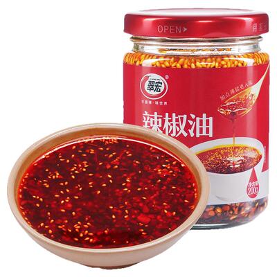 翠宏瓶装四川辣椒油红油拌菜料