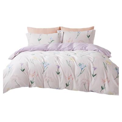 TEVEL/堂皇全棉四件套裸睡长绒棉全印花套件家用床单被套床上用品