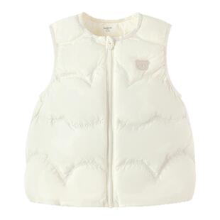 【balaOne】巴拉巴拉婴儿马甲宝宝背心上衣新款2025秋冬舒适简约