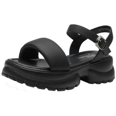 一字带凉鞋时尚优雅平底