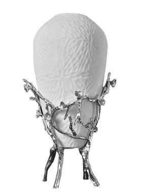 黄铜陶瓷花器插花花瓶欧式摆件