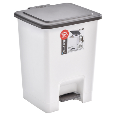 asvel日本进口卧室脚踏式垃圾桶