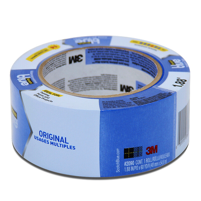 3M2090蓝色美纹纸胶带 测试船舶喷涂遮蔽 3D打印机加热板专用胶带