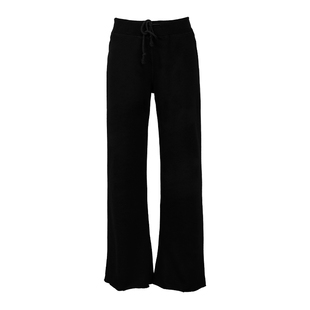 BM休闲裤低腰卫裤毛边系带微喇叭拖地运动裤2026新款爆款女休闲裤