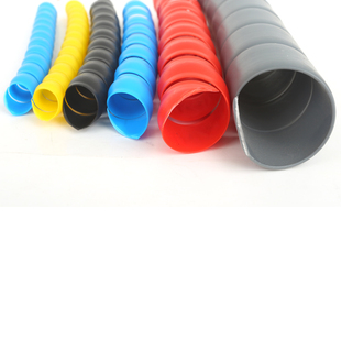 高压胶管液压油管洗车机高压水管空调装饰电线电缆套管螺旋保护套