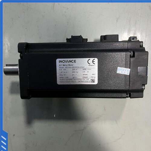 议价可维修汇川INOVANCE伺服电机MS1H440B30CBA334Z400W功率220V