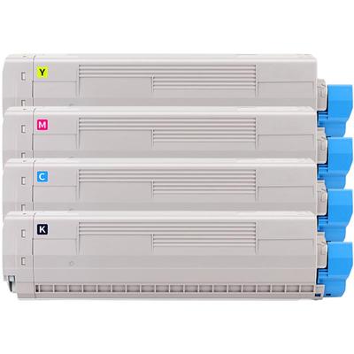 适用OKI C811粉盒OKI C831碳粉盒C811dn C831dn彩色墨盒激光打印机硒鼓C831n墨粉盒C831cdtn鼓架C841感光鼓架